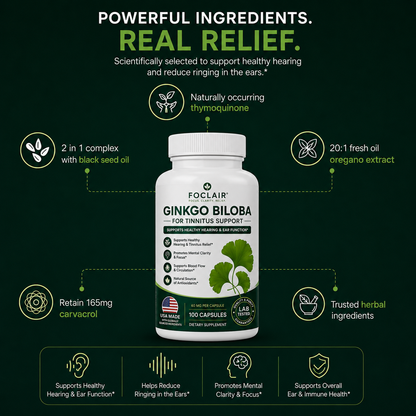 Foclair Gingko Biloba Oil - Helps With Raynaud’s Disease (Raynaud’s Phenomenon)