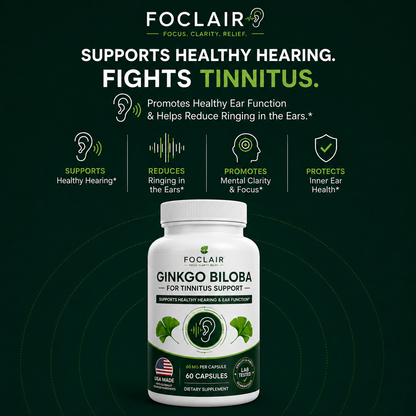 Foclair Gingko Biloba Oil - Helps With Swollen legs/ankles (edema)