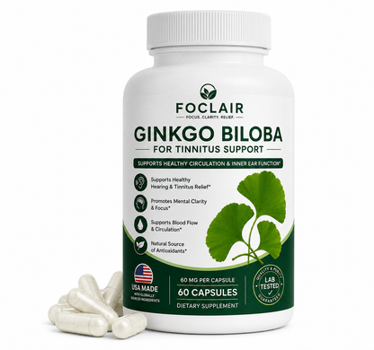 Foclair Gingko Biloba Oil - Helps With Sinusitis