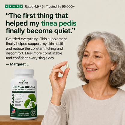 Foclair Gingko Biloba Oil - Helps With Tinea Pedis