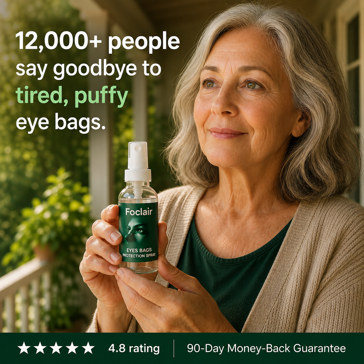 Foclair - Lutein Eye Spray For Eye Bags