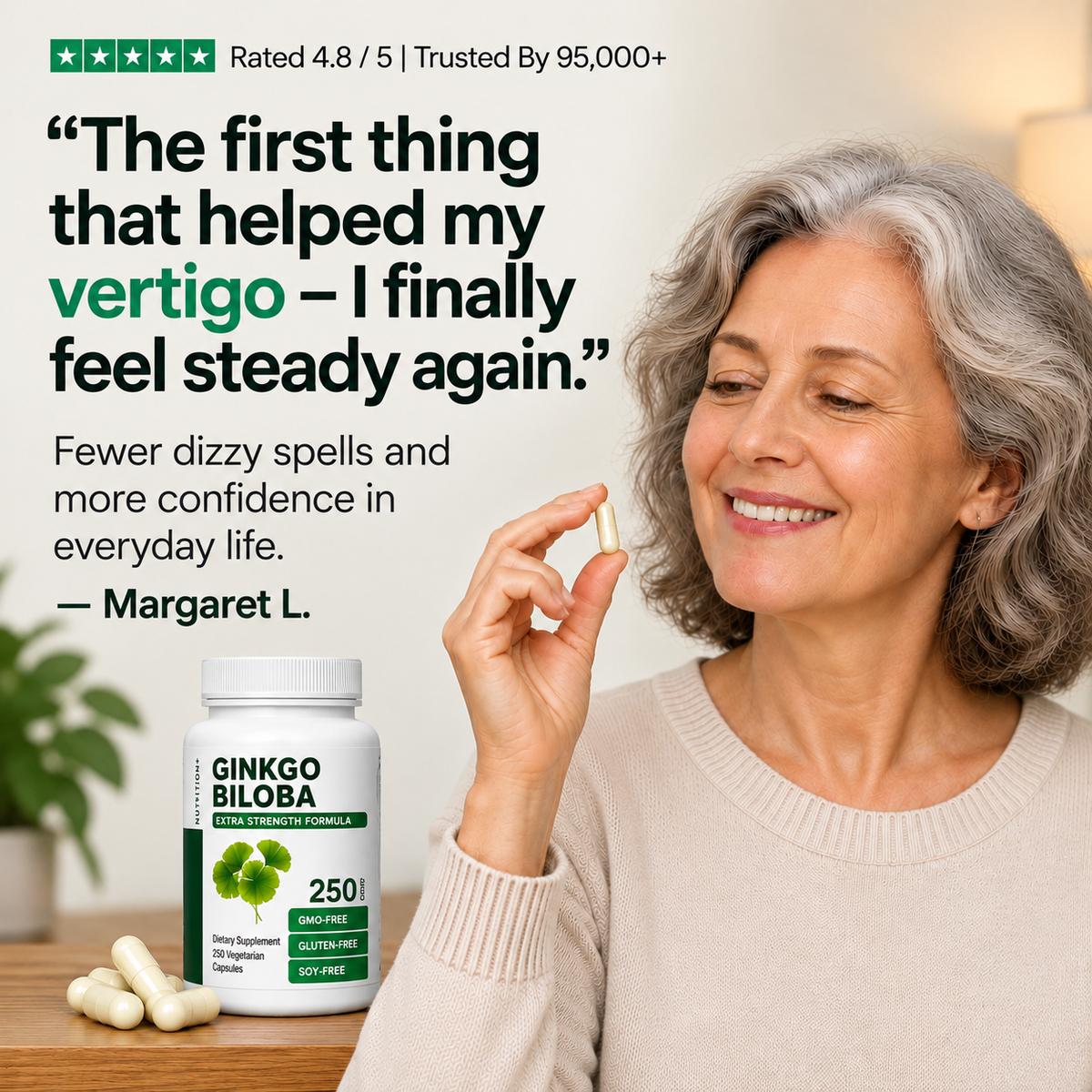 Foclair Gingko Biloba - Helps With Vertigo