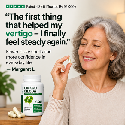 Foclair Gingko Biloba - Helps With Vertigo