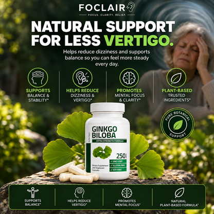 Foclair Gingko Biloba - Helps With Vertigo